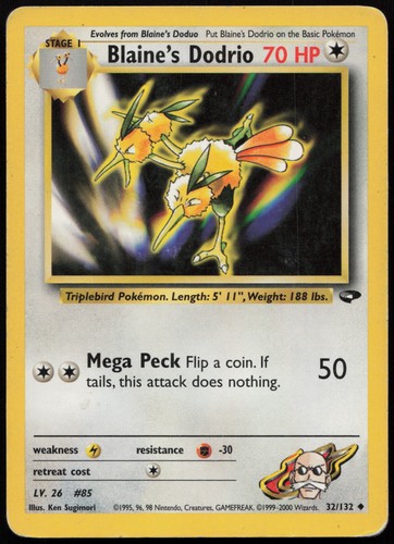 Pokemon blaine dodrio - pokemon,