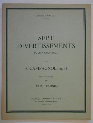 Bartolomeo campagnoli musica - bartolomeo, campagnoli,