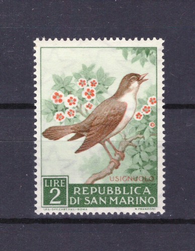 Francobolli san marino - san, 1960