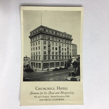 Churchill Hotel - San Diego CA