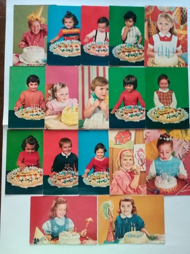 Bambini lotto cartoline a - bambini,