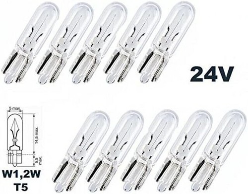 Lampade luci cruscotto 24v - lampade,