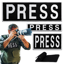 Patch PRESS ricamata 3 pezzi