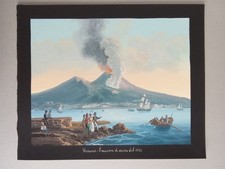 Gouache Napoletana VESUVIO