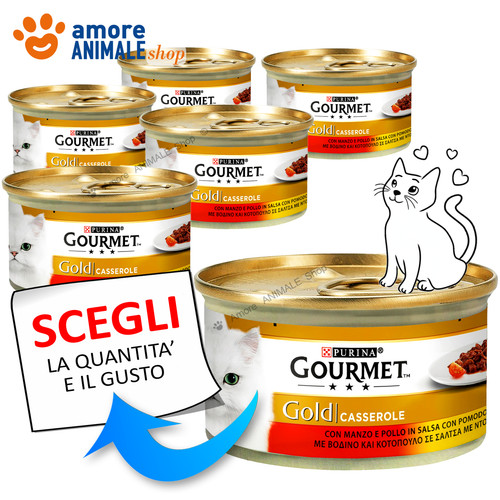 Purina cat gourmet - gourmet, →