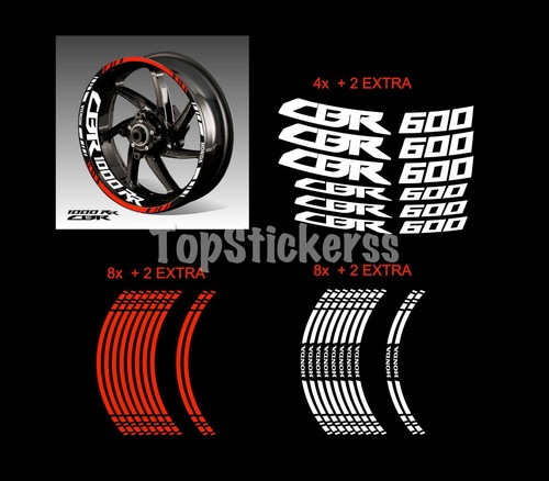 Adesivi moto honda cbr 600 - adesivi,
