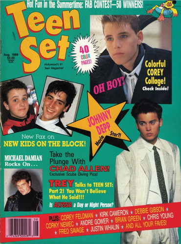 Teen set rivista agosto - teen,