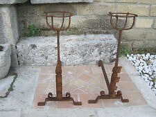 COPPIA DI ALARI PER CAMINO IN