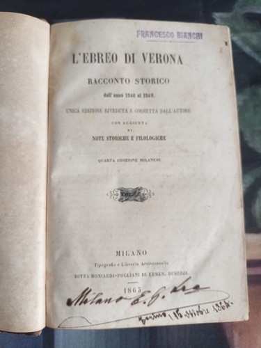 Ebreo verona antonio - di,