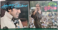 LP 33GIRI - ADRIANO CELENTANO VOL 1 e 2  DOPPIO COFANETTO 6 DISCHI  BOX SET  VG+