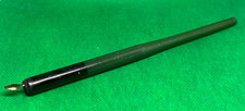 Antico Pennino da Calamaio Vintage in Legno verde nero Calligrafia Stilografica