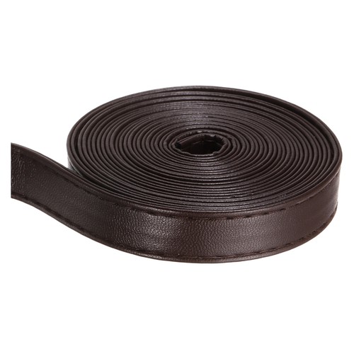 Brown leather strap 15mm wide - leather,