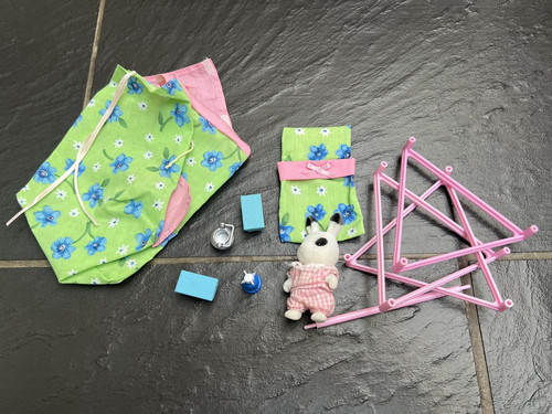 Set campeggio sylvanian - set,