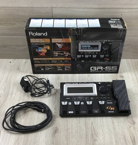 Roland 55s black guitar - gr-55s,