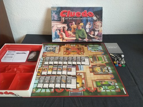 Jeu société cluedo - jeu,