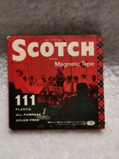Scotch Magnetic Tape Nastro Magnetico Bobina Magnetofono No. 111-2.8 280 Feet 3M