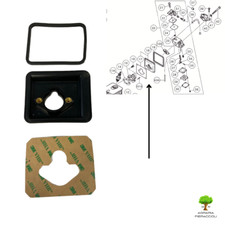 PROTEZIONE CALORE CARBURATORE + GUARN.+ FOGLIO ALLUMINIO MOTOSEGA HITACHI CS40EA