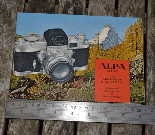 Brochure fotocamera alpa - brochure,