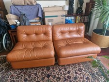 poltrona in pelle vintage