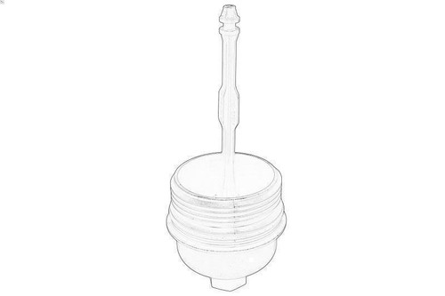 Tappo alloggiamento filtro - alloggiamento,
