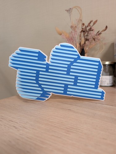 Logo tf1 style - 80's, plastique