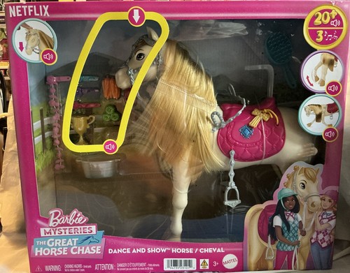 Barbie cavallo con suoni - con,