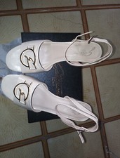 GATTINONI Scarpe Donna Sandali Bianco Pelle Tg. 41