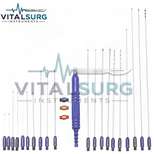Cannule liposuzione set - liposuzione,