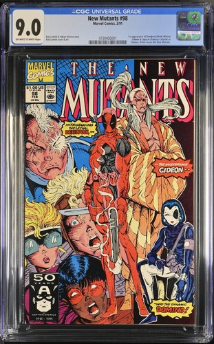 New mutants 1991 cgc - #98,