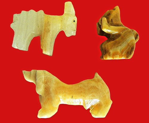 Vecchie statuine onice o - 3,