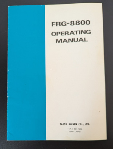 Yaesu frg 8800 manuale uso - di,