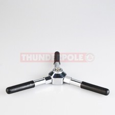 Kit radiale Thunderpole Tristar | Montaggio radiale piano terra per antenne radio CB