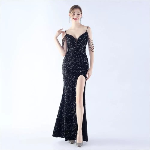Vestito abito elegante lungo - vestito,