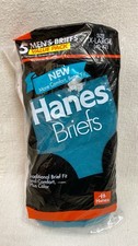 Confezione 5 slip Hanes cotone colorato viola acqua bianco magenta vintage 1993 *difetto