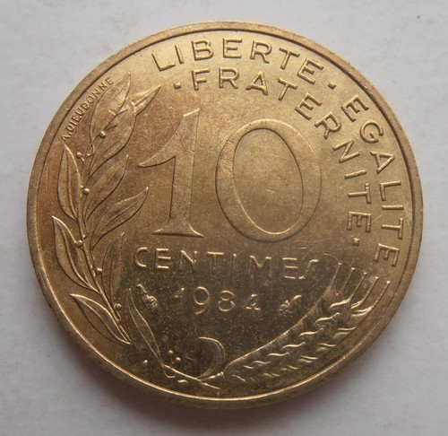 Francia centesimi 1984 - francia,
