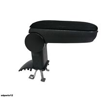 Bracciolo Auto Centrale Tessuto Nero per VW New Polo 2011+ Poggia Braccio Auto