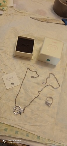 Bellissima collana con anello - bellissima,