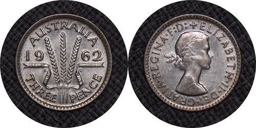 Australia 1962 tre pence - 1962,