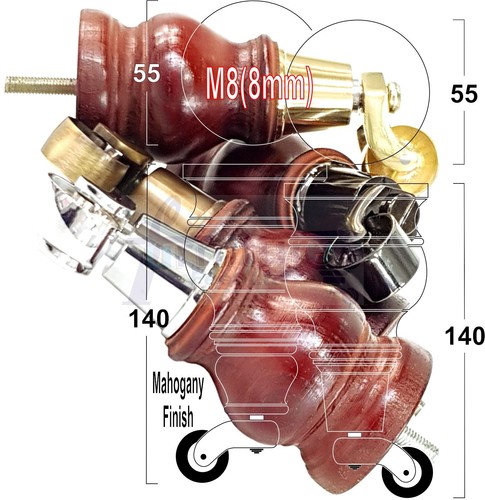 Gambe per mobili - 4, di