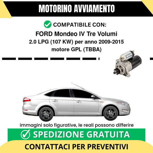 Motorino avviamento ford - motorino,