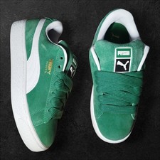 Puma Suede XL Jr Green Shoes