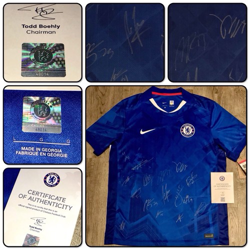 Maglia firmata squadra cfc - firmata, coa