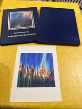 A Milano non fa freddo Giuseppe Marotta con litografia e cofanetto