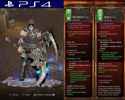 Diablo ps4 ps5 softcore - ps4/ps5, |