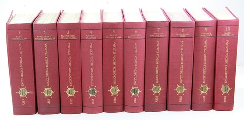 Enciclopedia medica italiana - enciclopedia,
