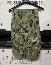 GENUINE US NAVY SEALS AOR2 NWU TYPE III TROUSERS PANT EX COND !!!! MEDIUM SHORT