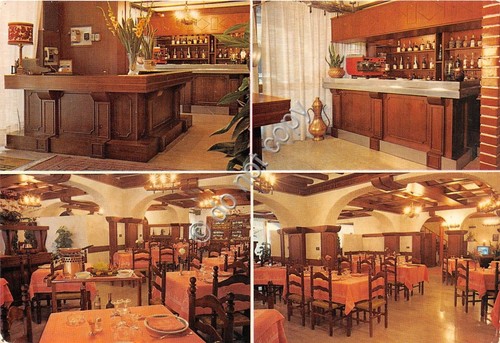 Cartolina montagnana albergo - cartolina,