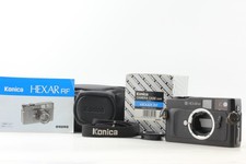 [Top MINT con custodia, cinturino] Corpo telemetro Konica Hexar RF nero dal GIAPPONE