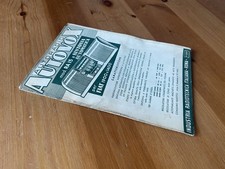 OPUSCOLO AUTORADIO AUTOVOX PER FIAT 1900 E 1400