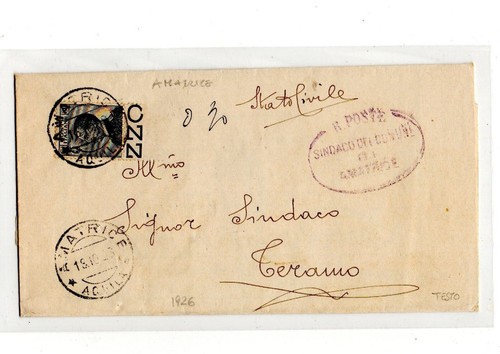 Regno amatrice 1926 - regno,